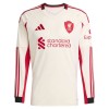 Maglia da Calcio a Maniche Lunghe Liverpool Trasferta 2025-26 per Bambino